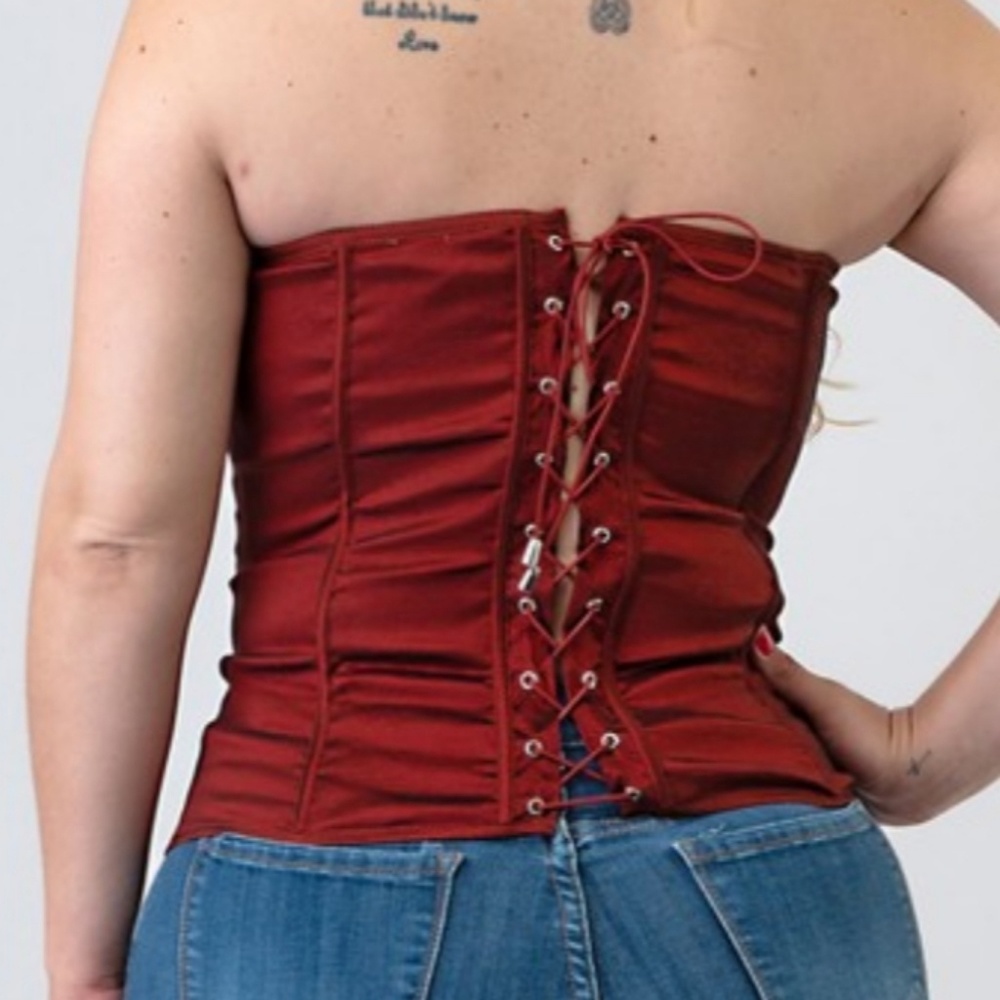 🆕️🌹HP🌹Plus Size Outerwear Corset NWOT - Picture 2 of 4